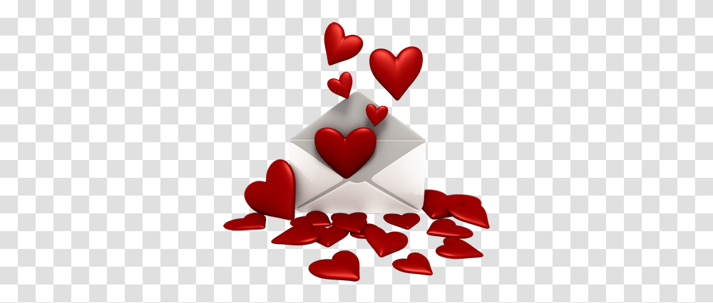 Letter Full Of Hearts Stickpng Sending All My Love Gif, Birthday Cake, Dessert, Food, Plant Transparent Png