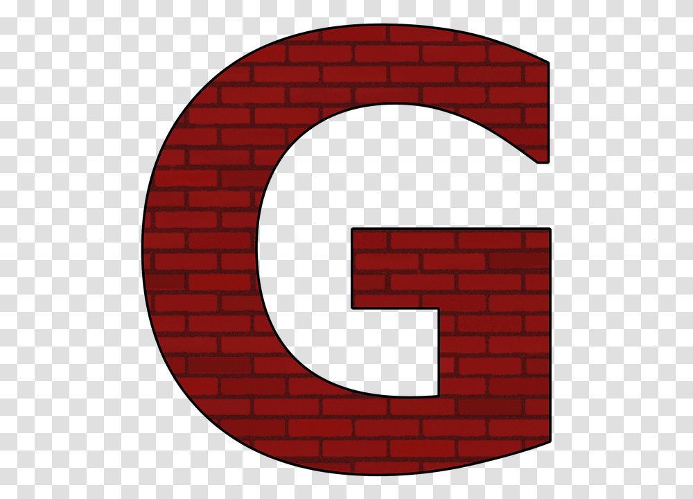 Letter G Red Brick Alphabet, Number, Purple Transparent Png