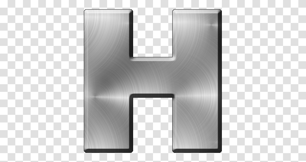 Letter H, Alphabet, Gray, Elevator, Aluminium Transparent Png