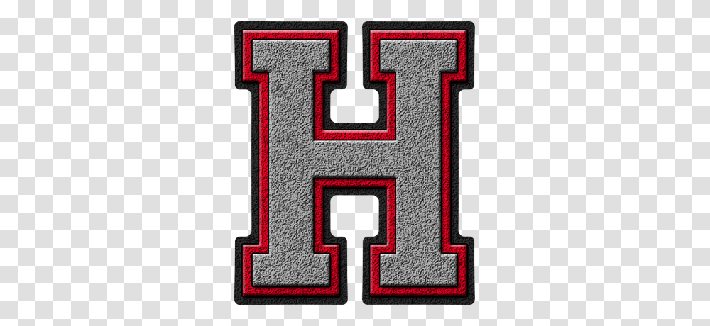 Letter H, Alphabet, Rug, Pac Man, Wall Transparent Png