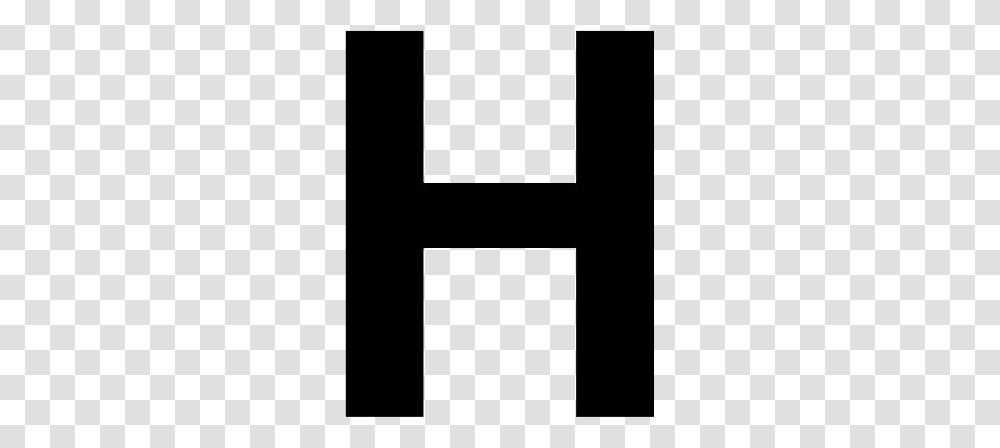 Letter H, Alphabet, Stencil Transparent Png