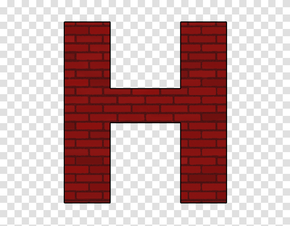 Letter H, Brick, Cross Transparent Png