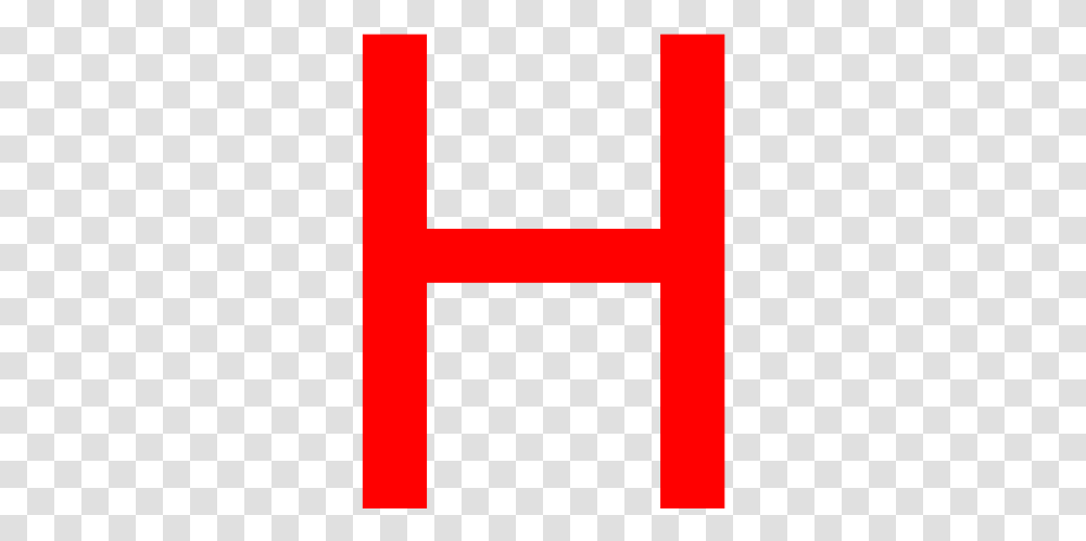 Letter H Carmine, Logo, First Aid Transparent Png