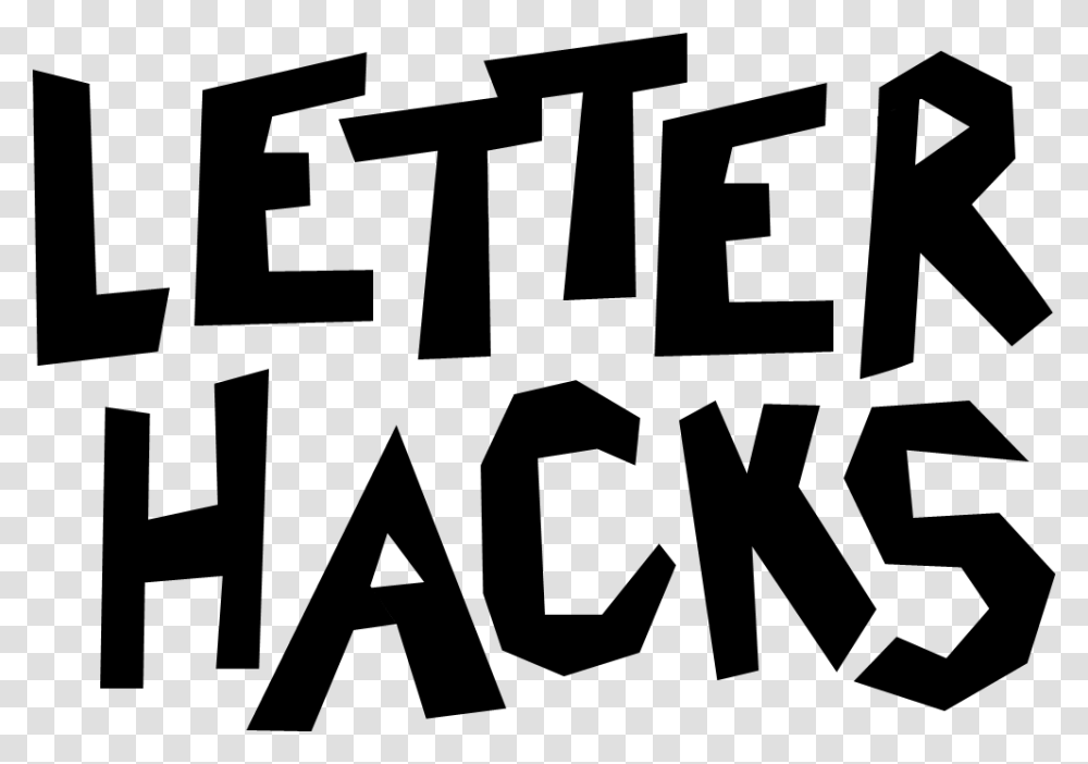 Letter Hacks Logo Letter Hacks, Word, Label, Alphabet Transparent Png
