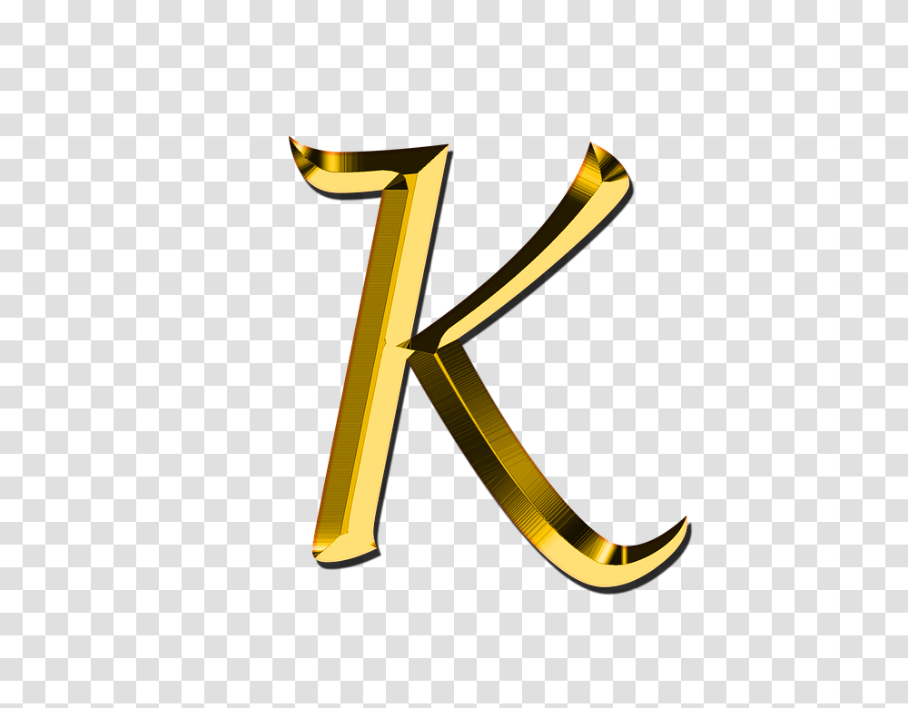 Letter K, Alphabet, Axe, Tool Transparent Png