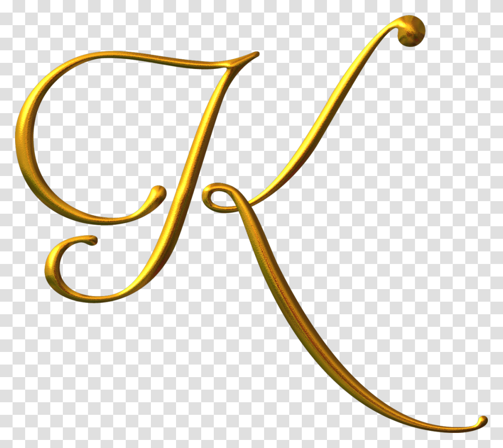 Letter K, Alphabet, Rope, Knot Transparent Png