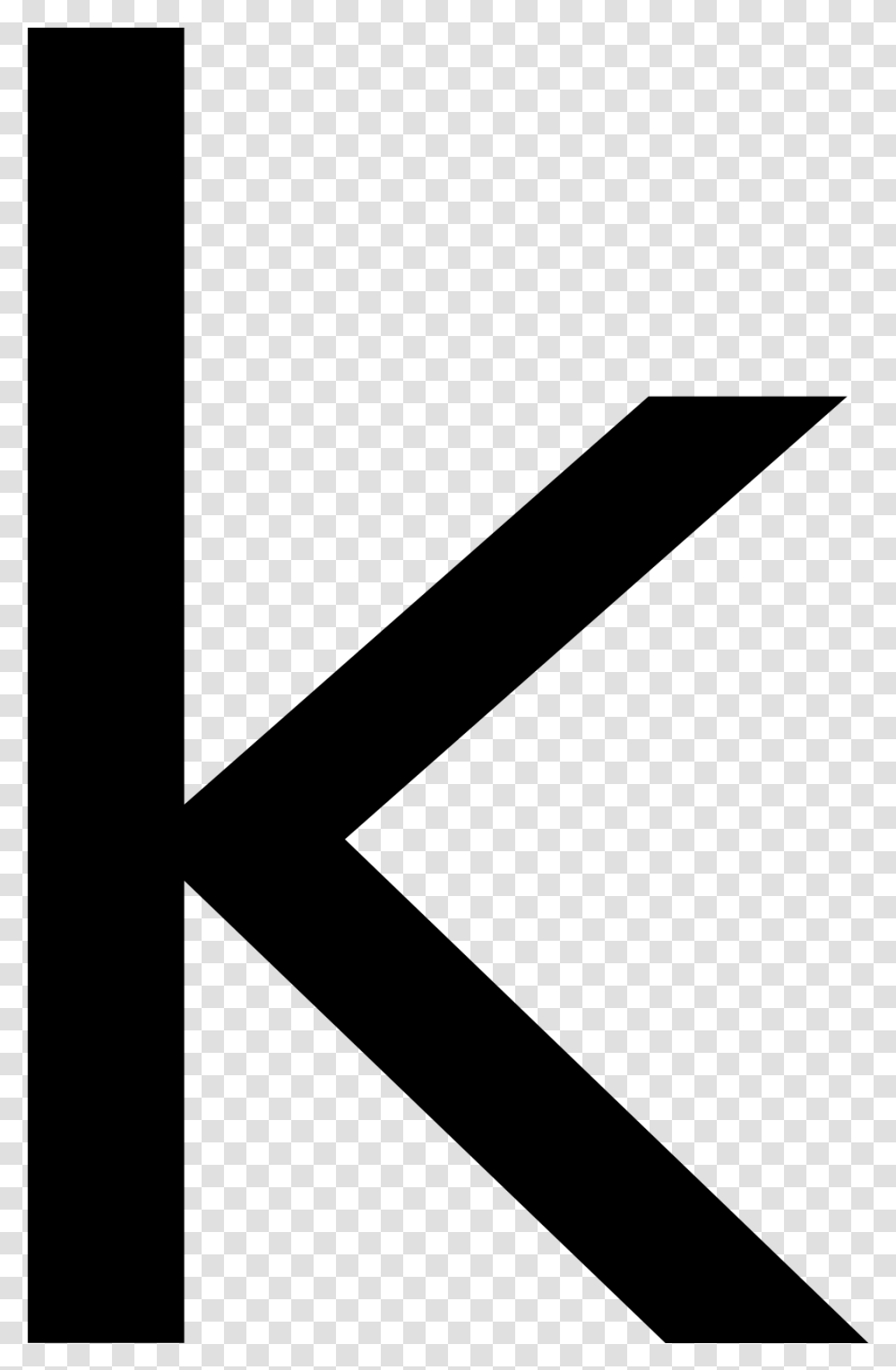 Letter K, Gray, World Of Warcraft Transparent Png