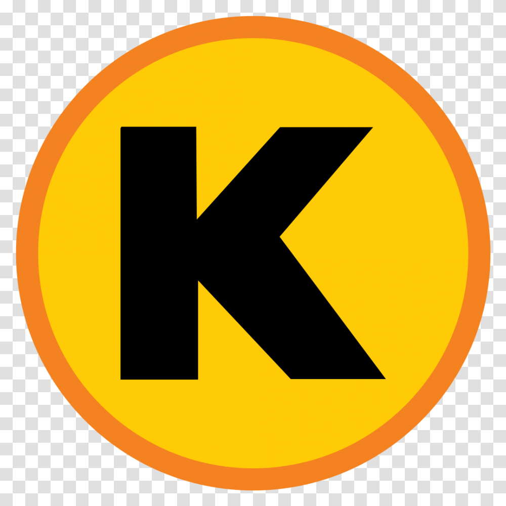 Letter K In A Circle, Sign, Logo Transparent Png