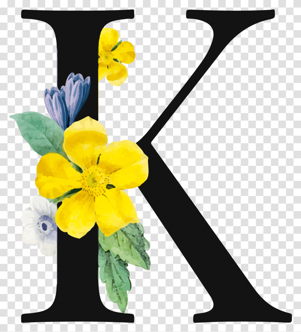 Letter K Royalty Free Image Letter K Flower, Plant, Blossom, Flower Arrangement, Flower Bouquet Transparent Png
