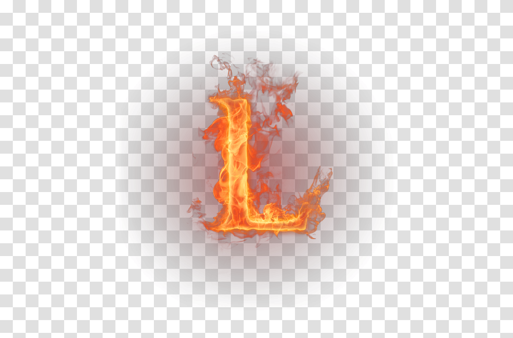 Letter L, Alphabet, Fire, Bonfire, Flame Transparent Png