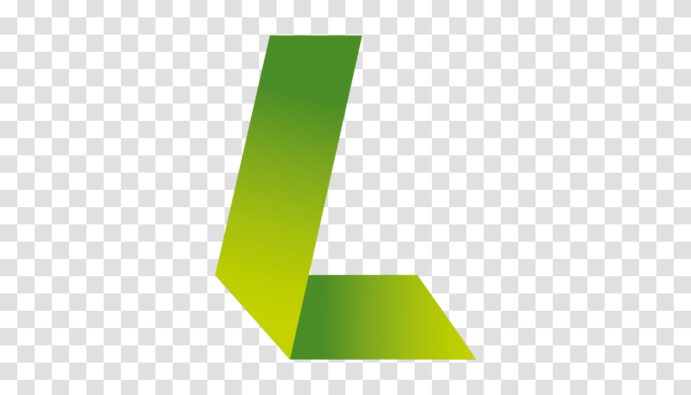 Letter L, Alphabet, Green, Lighting Transparent Png