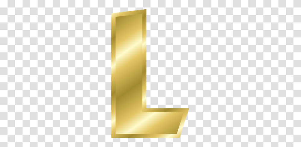 Letter L, Alphabet, Lighting, Lamp, Gold Transparent Png