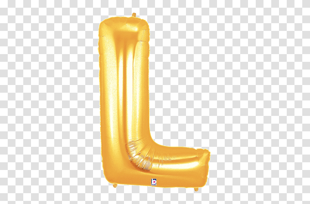 Letter L Foil Balloon Letters, Apparel, Footwear, Boot Transparent Png