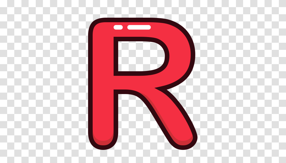 Letter Letters R Red Study Icon, Number, Alphabet Transparent Png