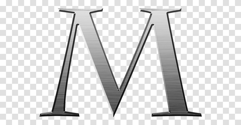 Letter M Alphabet Metallic Abc Dot, Text, Triangle, Logo, Symbol Transparent Png