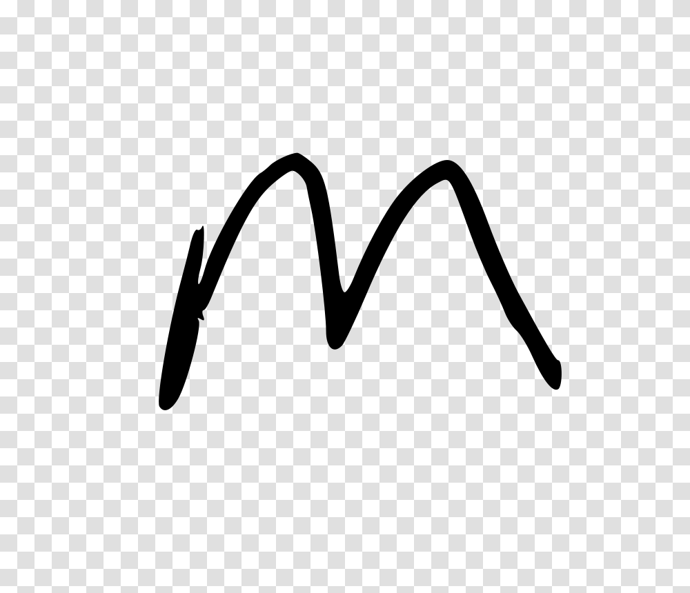 Letter M Clipart, Gray, World Of Warcraft Transparent Png