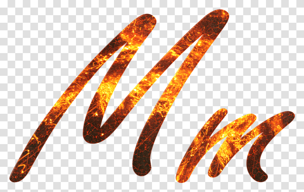 Letter M Fire Mm Letter, Aluminium, Foil, Axe, Tool Transparent Png