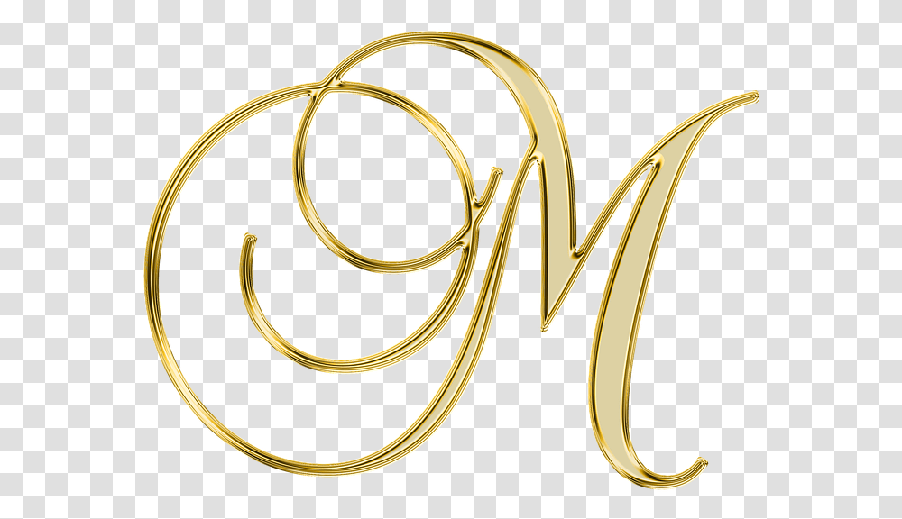 Letter M Image Letter M Gold, Accessories, Accessory, Jewelry Transparent Png