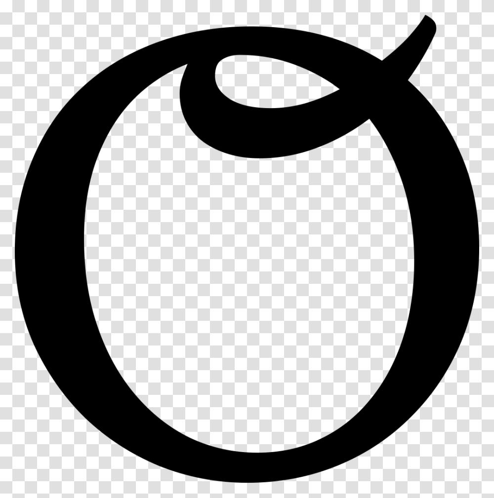 Letter O, Alphabet, Gray, World Of Warcraft Transparent Png