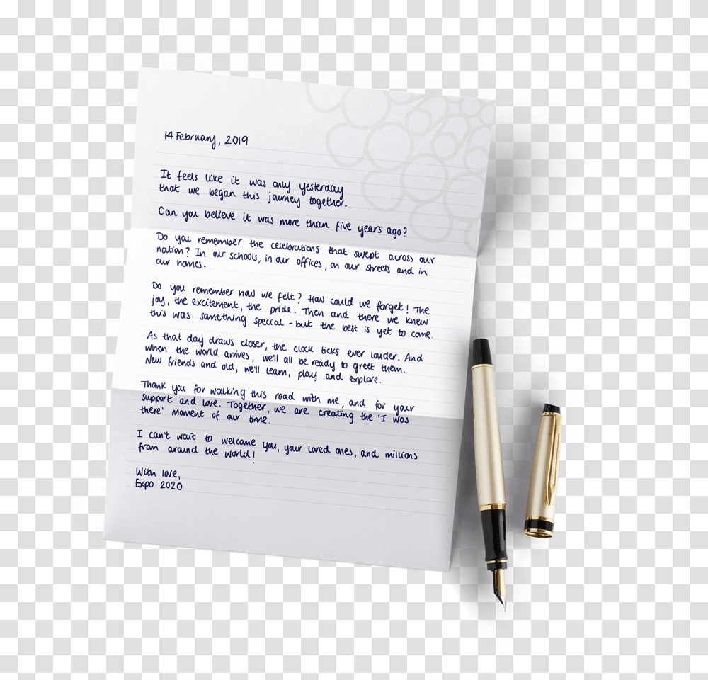 Letter Of Love To The Uae, Page, Diary, Document Transparent Png