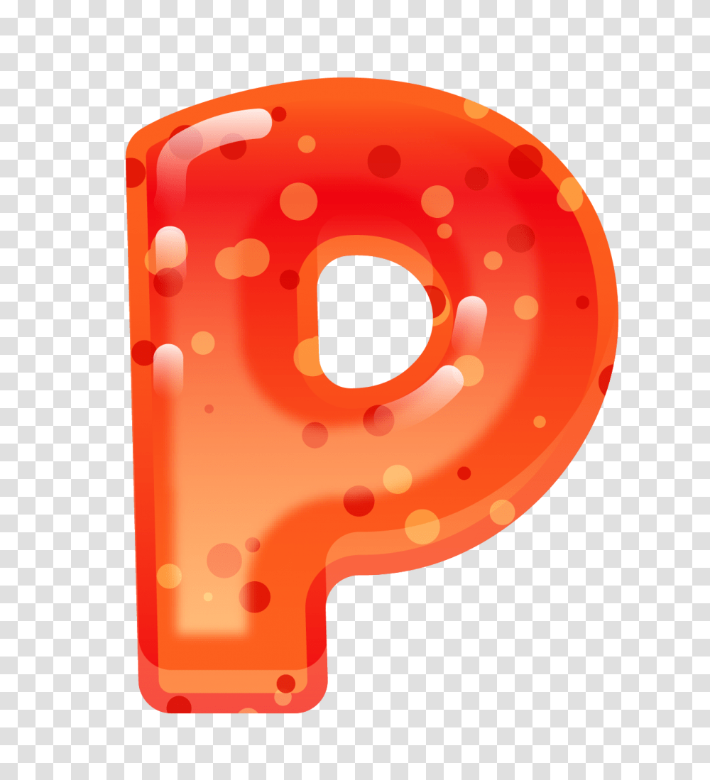 Letter P, Alphabet, Bread, Food, Bagel Transparent Png