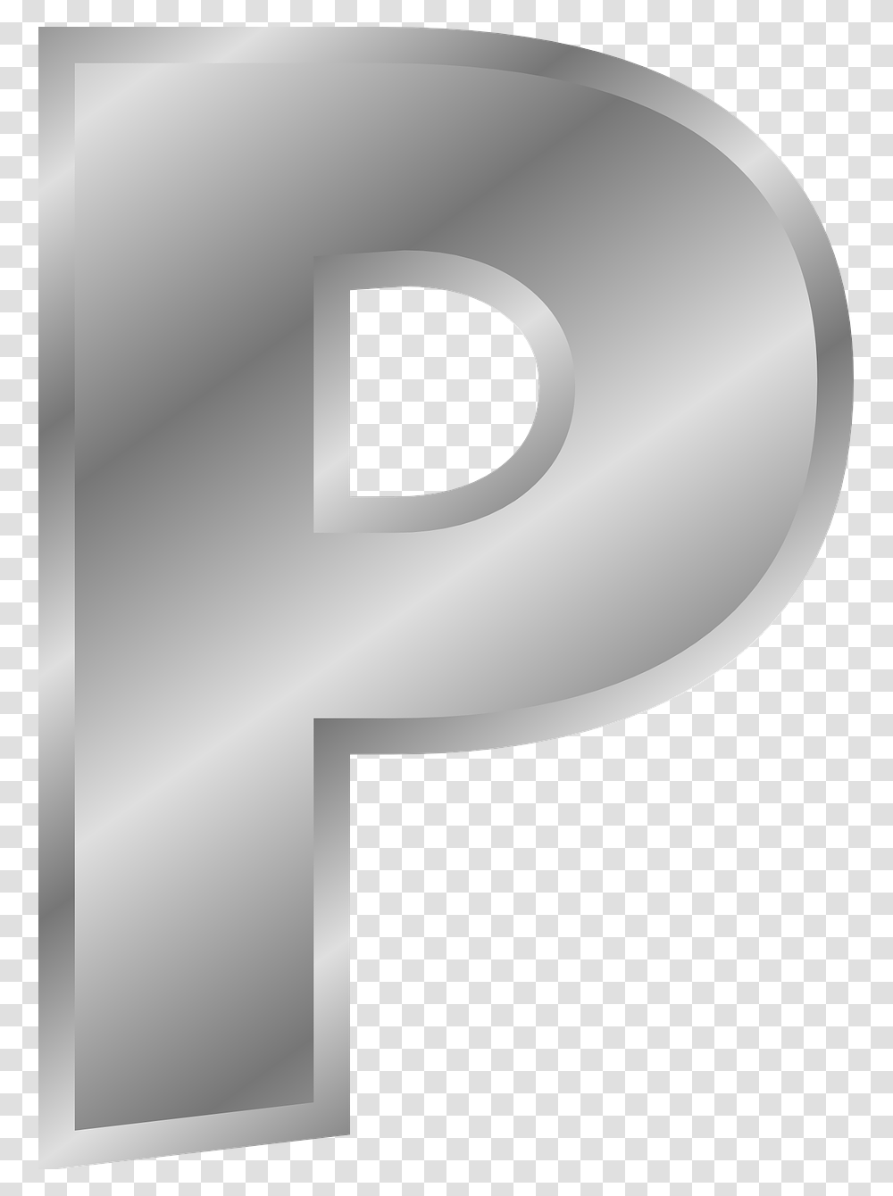 Letter P, Alphabet, Hole Transparent Png