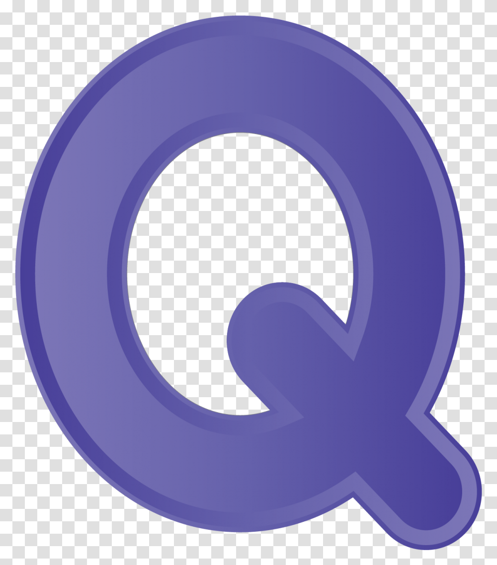 Letter Q Photo Circle, Purple, Alphabet Transparent Png