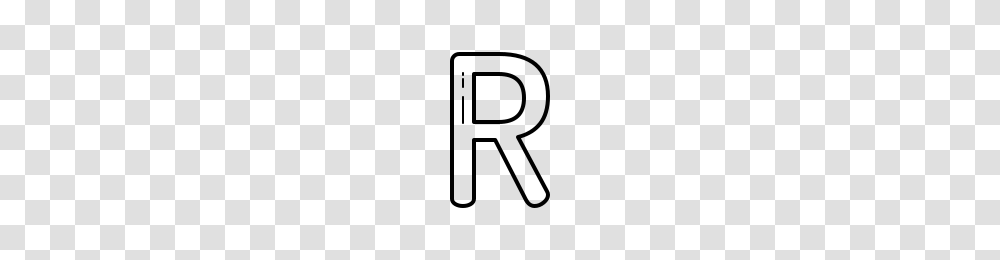 Letter R, Alphabet, Gray, World Of Warcraft Transparent Png