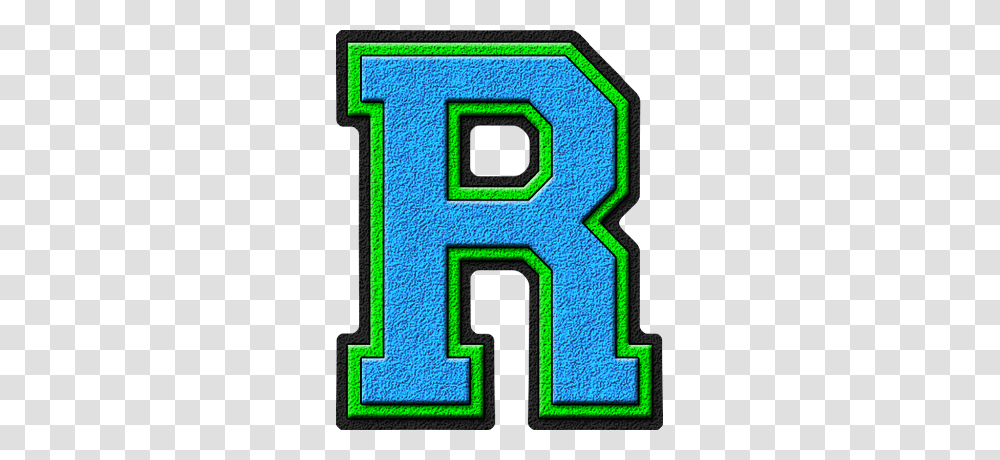 Letter R, Alphabet, Pac Man, Rug, Mailbox Transparent Png