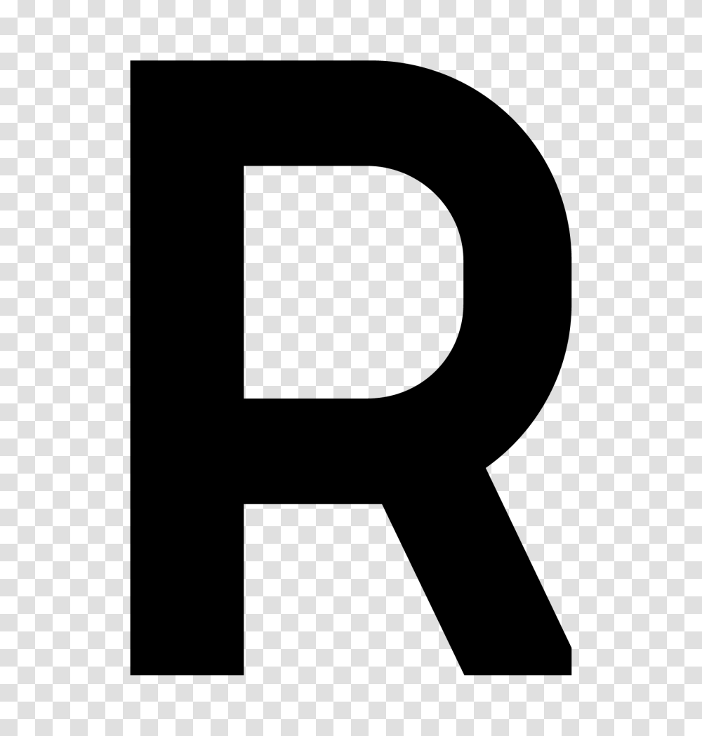 Letter R, Alphabet, Silhouette, Stencil Transparent Png