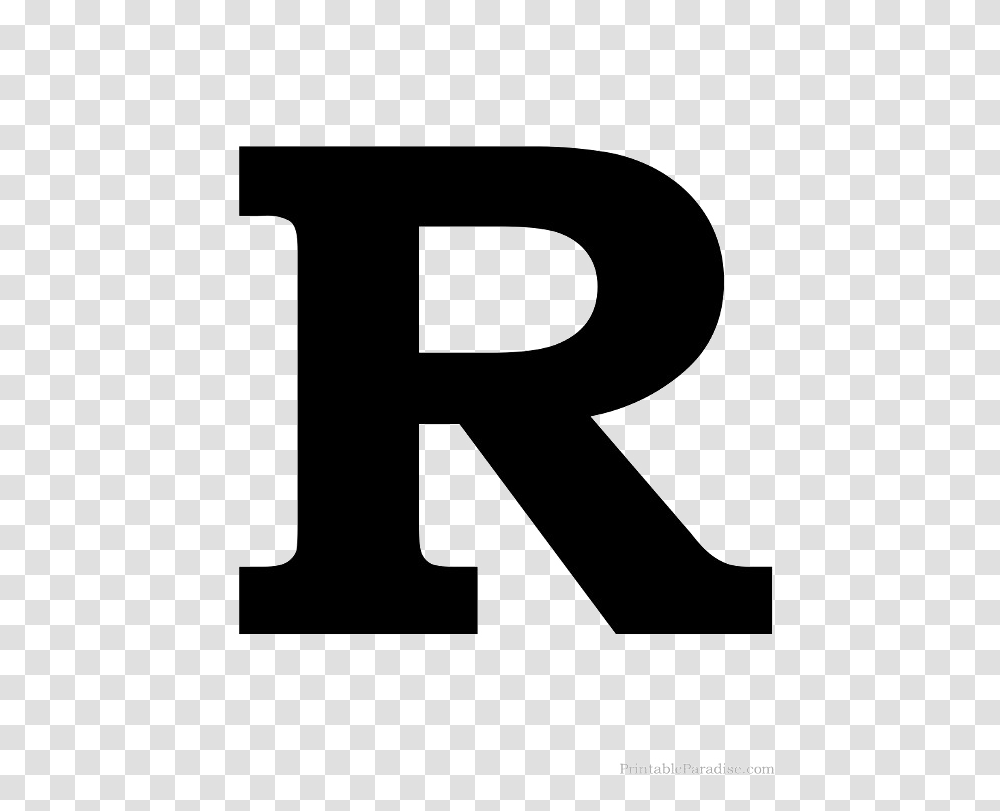 Letter R, Alphabet, Number Transparent Png