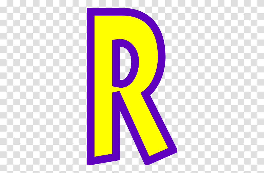 Letter R Clipart, Number, Word Transparent Png