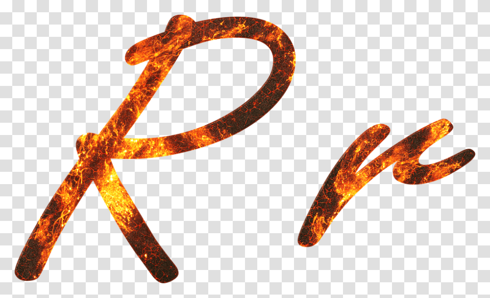 Letter R Fire Embers Lava Font Write Type Fonts Letter R Designing, Rust, Cross Transparent Png