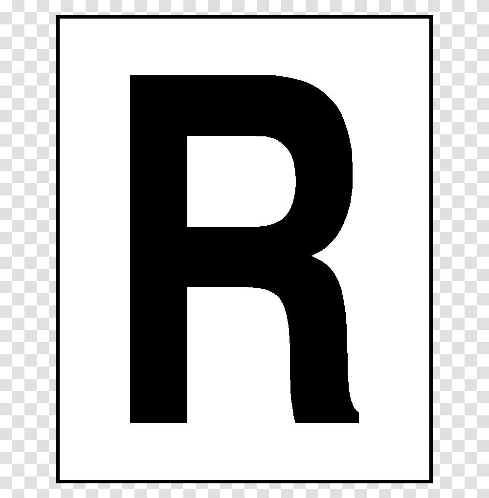Letter R Sticker Black Graphics, Number, Alphabet Transparent Png