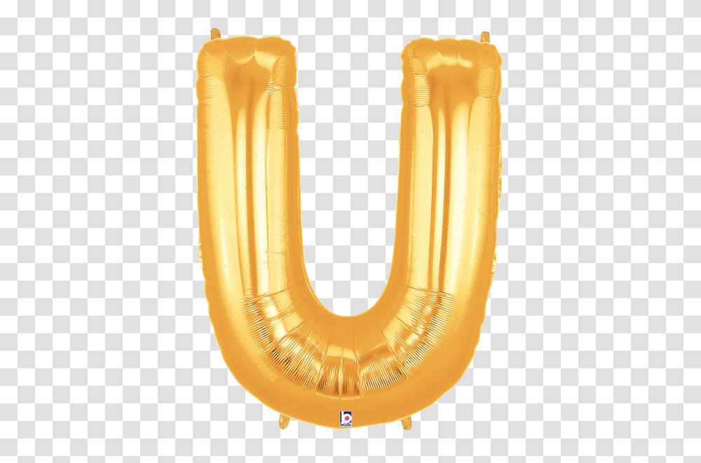 Letter U Foil Balloon Letters, Lamp, Inflatable, Food, Toy Transparent Png