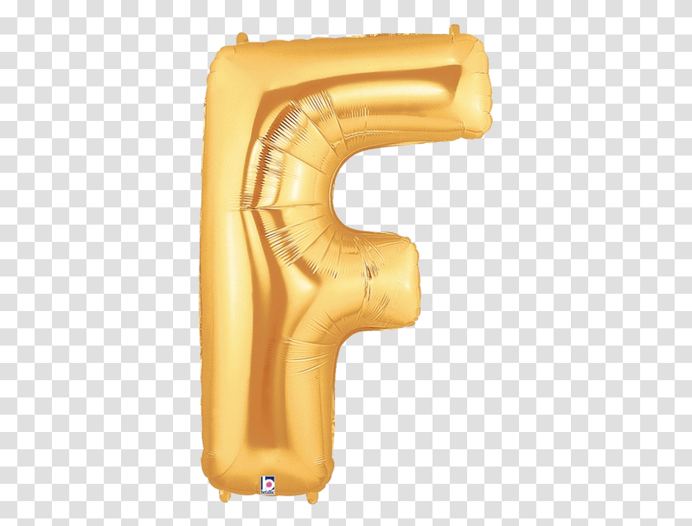 Letter 'f' In Gold Merry Studio Balloon Letters F, Blow Dryer, Appliance, Hair Drier, Label Transparent Png