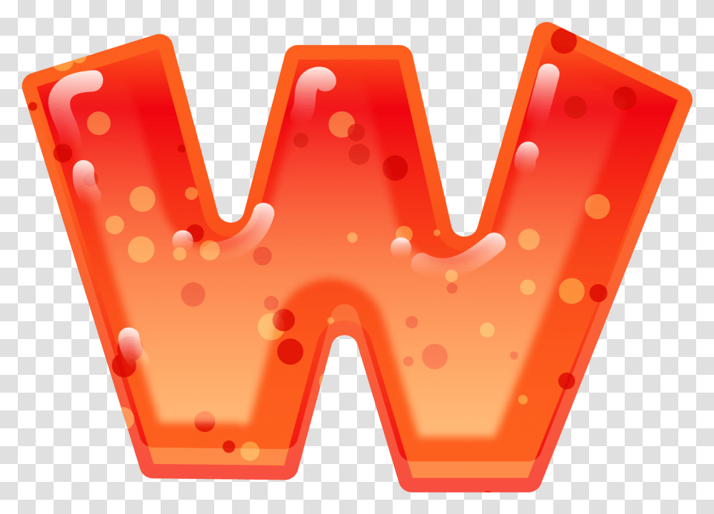 Letter W Images Background Play Letter W Background, Sweets, Food, Confectionery, Heart Transparent Png