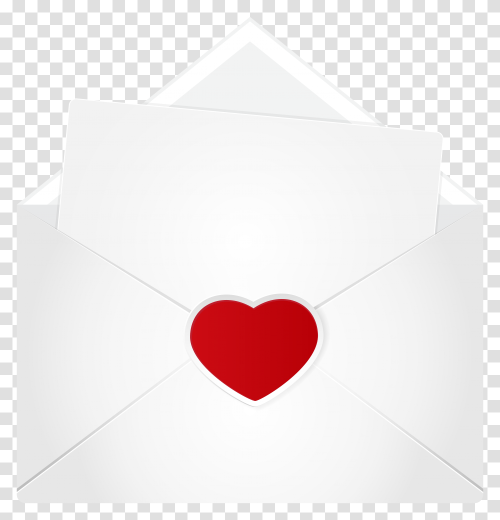 Letter With Heart Clip Art, Envelope, Lamp, Mail Transparent Png