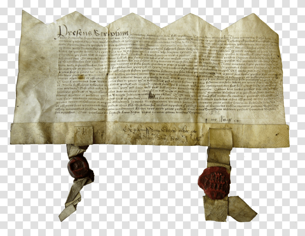 Letter With Henry Vii S Seal Tudor Letter, Book, Scroll Transparent Png