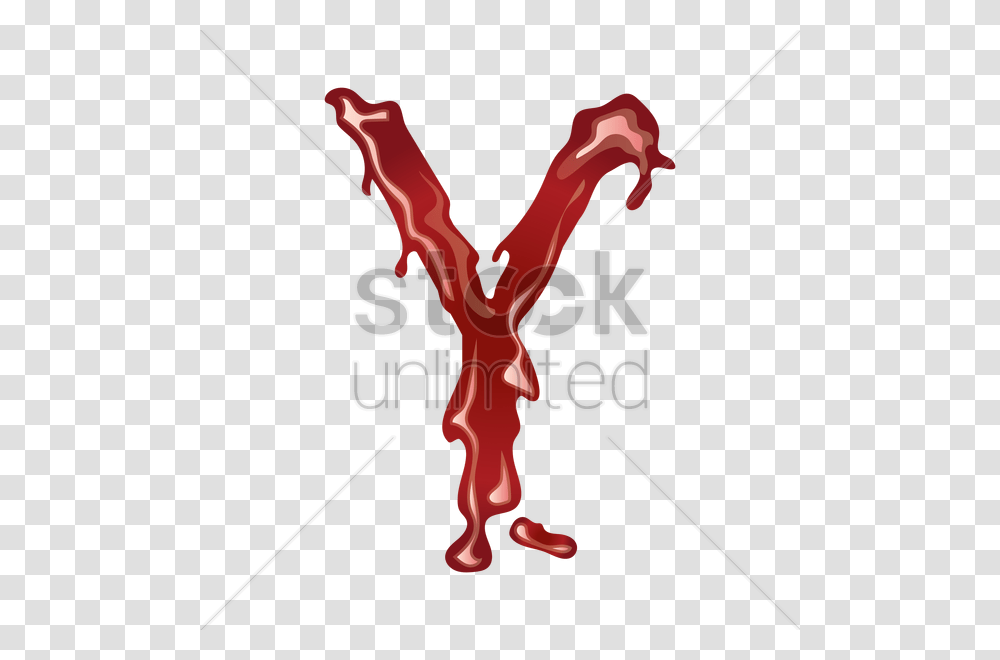 Letter Y With Dripping Blood Vector Image, Weapon, Sport, Hand Transparent Png