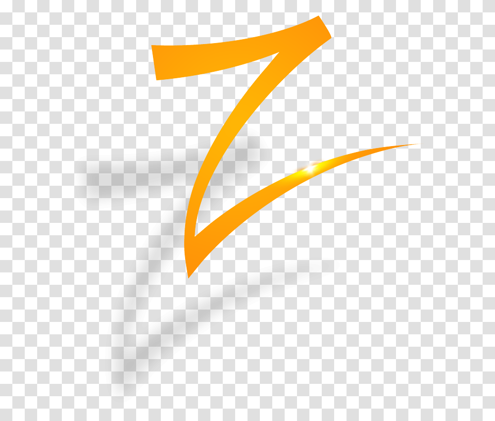 Letter Z Background Orange, Axe, Tool, Alphabet Transparent Png