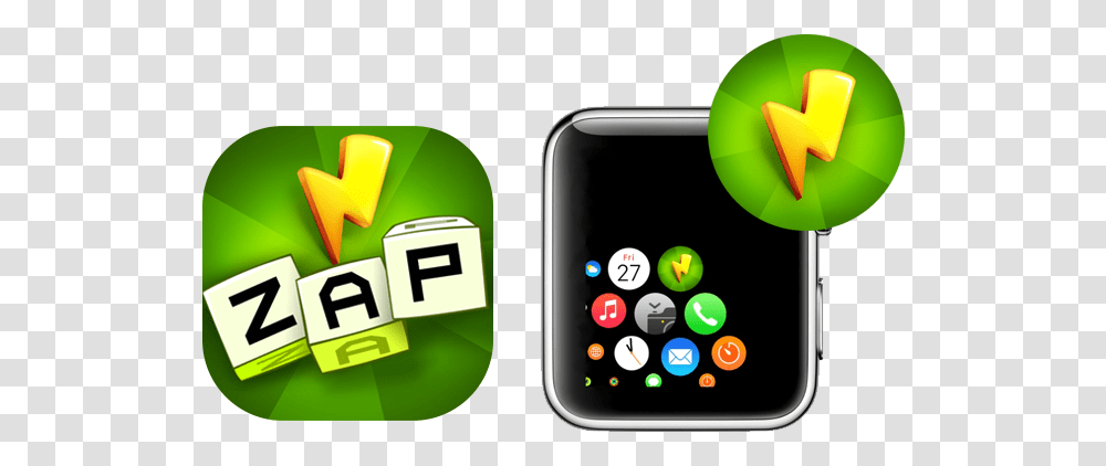 Letter Zap - Case Study Of A Mobile Game Developed For The Apple Watch, Mobile Phone, Electronics, Text, Graphics Transparent Png