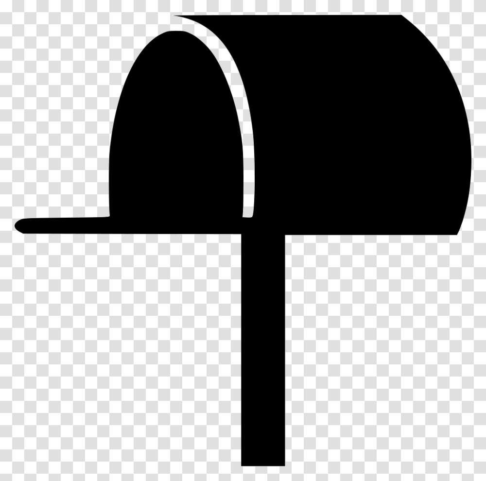 Letterbox Icon Free Download, Silhouette, Mailbox, Hammer, Tool Transparent Png