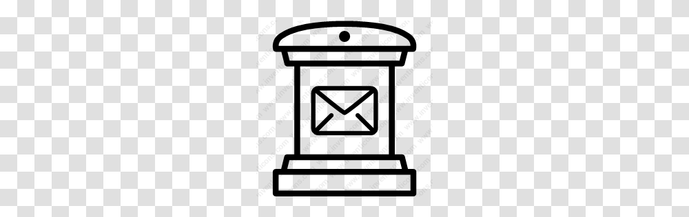 Letterbox Icon Letter White Pictures, Gray, World Of Warcraft Transparent Png