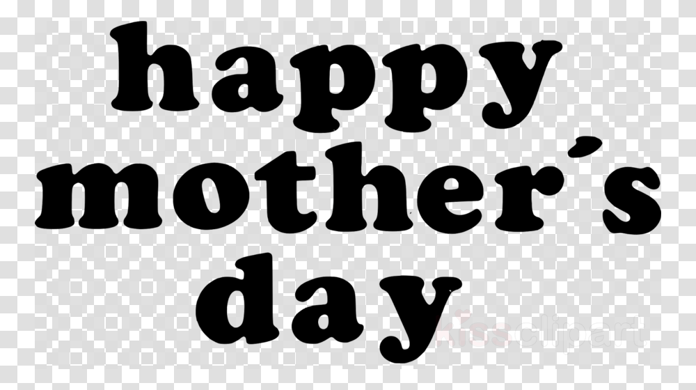 Lettering Happy Mothers Day Nice Font, Number Transparent Png