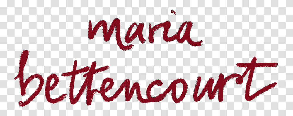 Lettering Maria 2019 Centered Rouge Calligraphy, Label, Alphabet, Handwriting Transparent Png