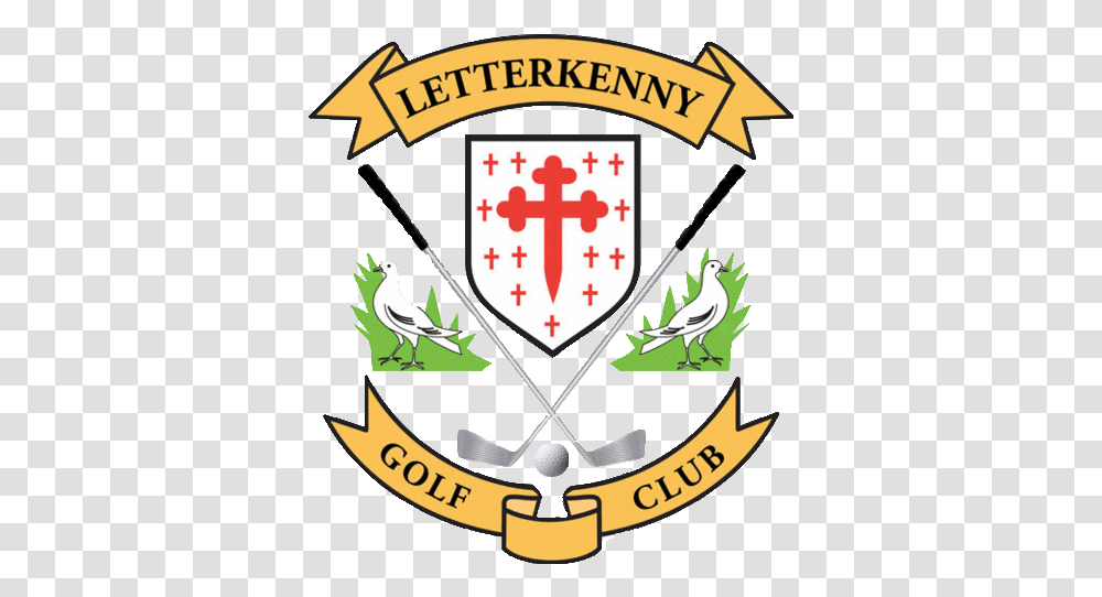 Letterkenny Golfclub Letterkenny Golf Club Logo, Bird, Animal, Symbol, Trademark Transparent Png