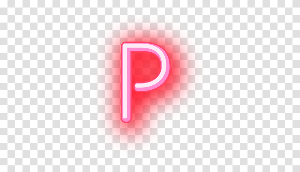 Letterp Letter Neonletter P Neon, Number, Label Transparent Png