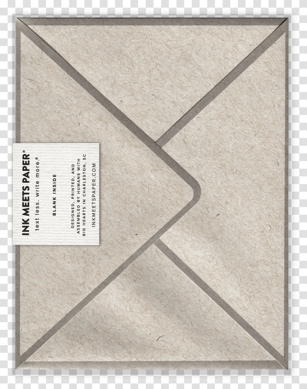 Letterpress Greeting Card Back View Greeting Card, Rug, Home Decor, Envelope Transparent Png