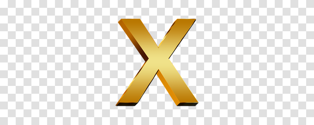 Letters Education, Word, Gold, Cross Transparent Png